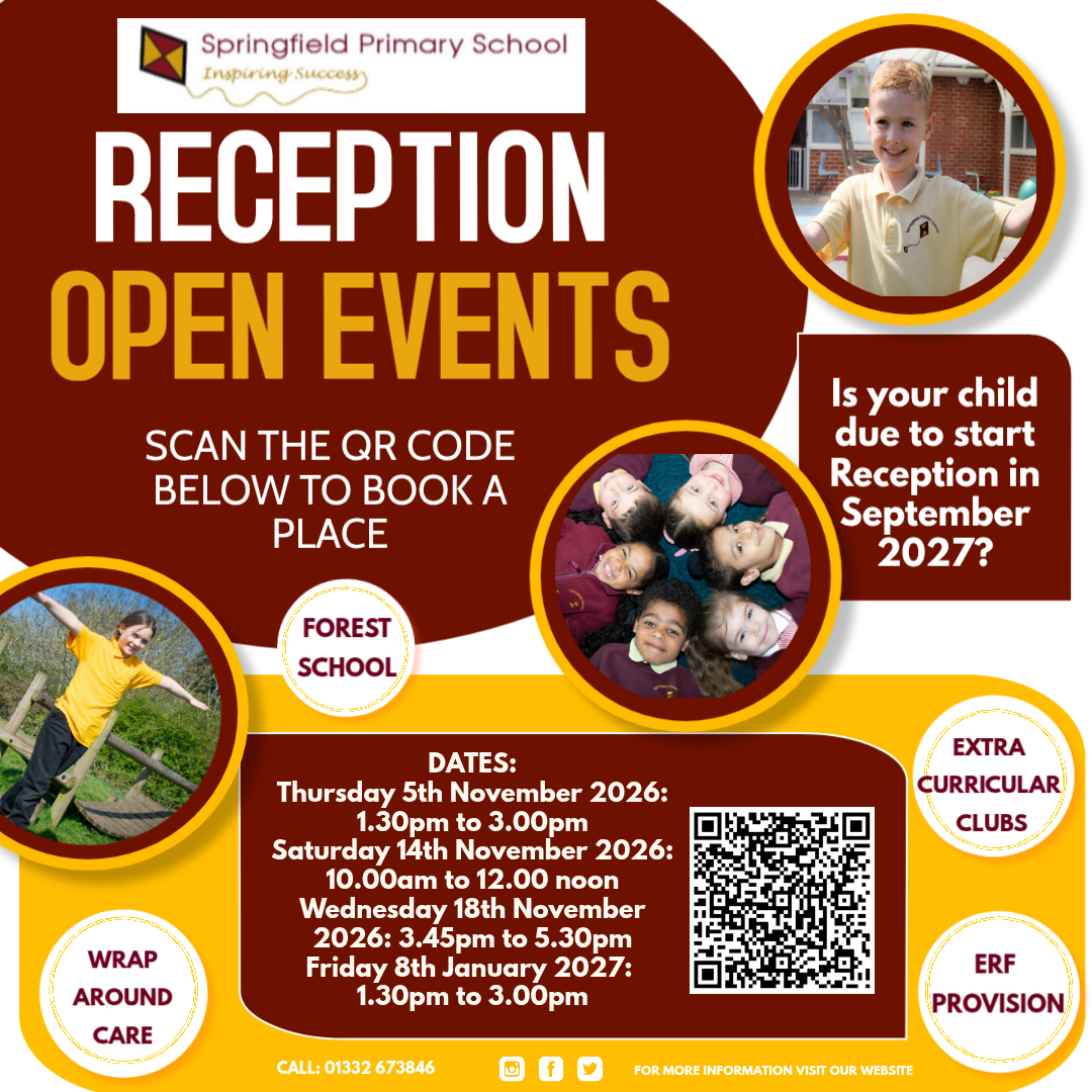 Open Events for Reception intake 2027